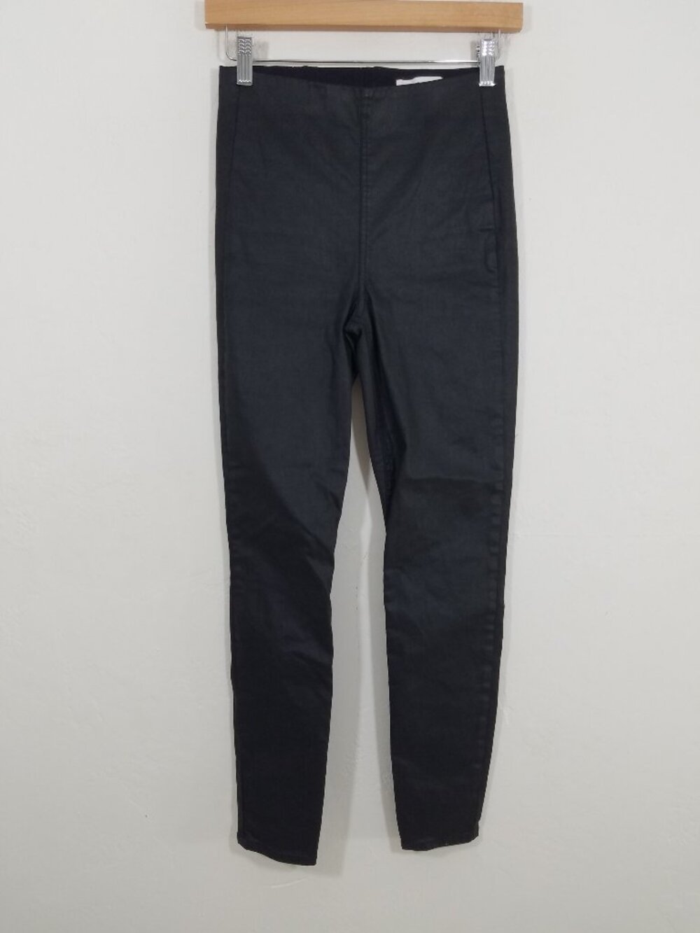 Rag & Bone High Rise Pull-On Skinny Pants Legging Black Size XS
